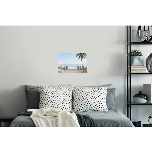 Palmbomen - Pad - Horizon Muursticker klein -slaapkamer