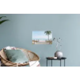 Palmbomen - Pad - Horizon Muursticker klein -plant