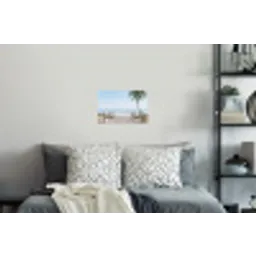 Palmbomen - Pad - Horizon Muursticker klein -slaapkamer