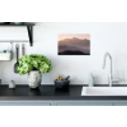 Panorama - Landschap - Bergen Muursticker klein -keuken