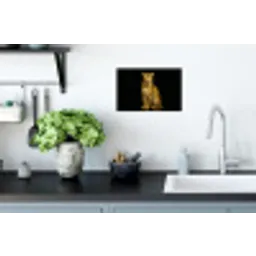 Panter - Realistisch - Bruin Muursticker klein -keuken