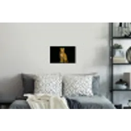 Panter - Realistisch - Bruin Muursticker klein -slaapkamer