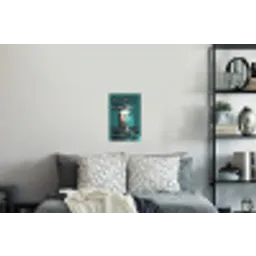 Parkiet - Turquoise - Quotes - Decoratie Muursticker klein -slaapkamer