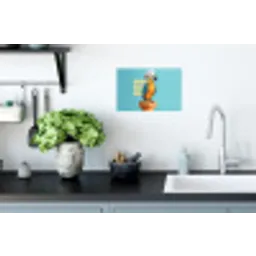 Papegaai - Koksmuts - Quote - Neon Muursticker klein -keuken