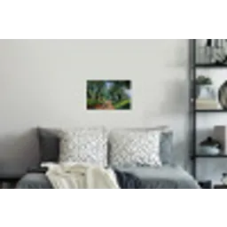 Pad - Bomen - Schaduw - Muursticker klein -slaapkamer