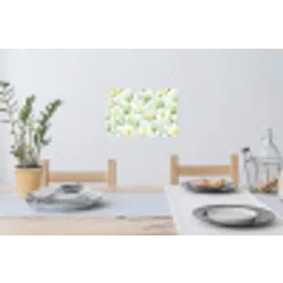 Patroon - Groen - Eieren Muursticker klein -eettafel