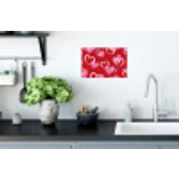 Patroon - Hartjes - Roze - Valentijn Muursticker klein -keuken