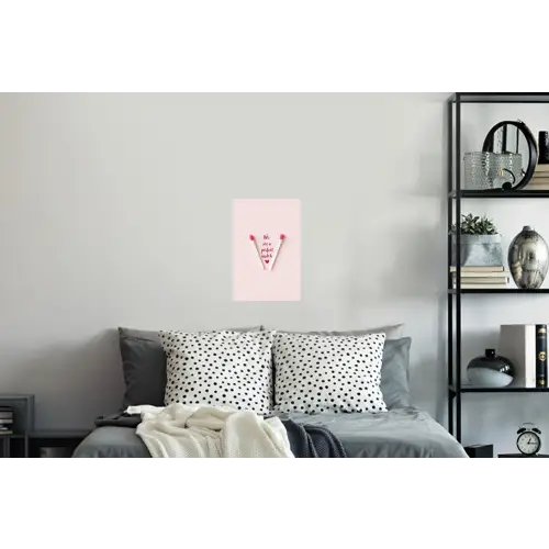 Perfect - Minimalistisch - Valentijn Muursticker klein -slaapkamer