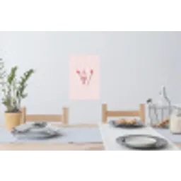 Perfect - Minimalistisch - Valentijn Muursticker klein -eettafel