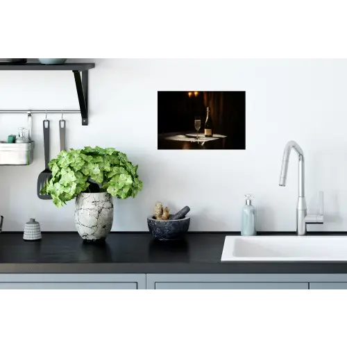 Prosecco - Bubbels - Sfeervol - Drank Muursticker klein -keuken