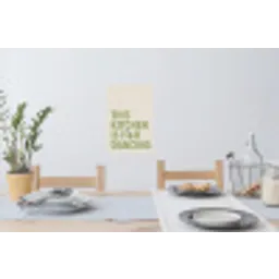 Quote - Appel - Illustratie Muursticker klein -eettafel