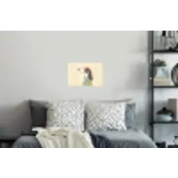 Quote - Hond - Zonnebril Muursticker klein -slaapkamer