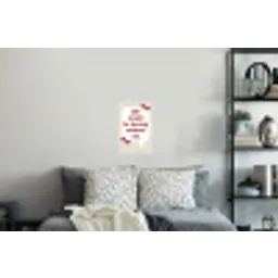 Quote - Tekstballon - Hartjes Muursticker klein -slaapkamer