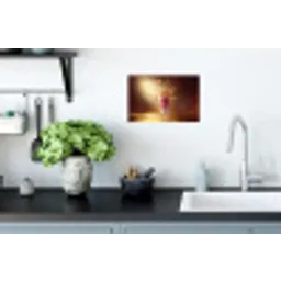 Framboos - Smoothie - Drinken - Roze Muursticker klein -keuken