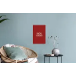 Rood - Frans - Quotes Muursticker klein -plant