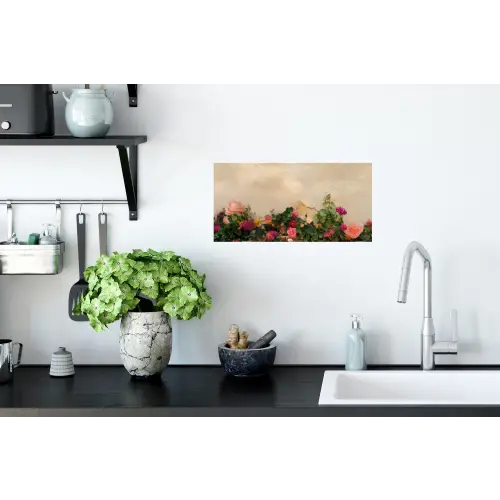 Rozen - Muur - Vintage Muursticker klein -keuken