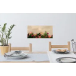 Rozen - Muur - Vintage Muursticker klein -eettafel