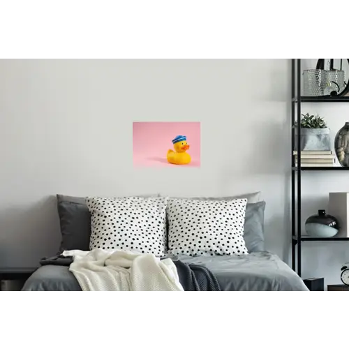 Matroos - Eend - Roze Muursticker klein -slaapkamer
