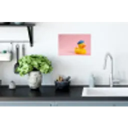 Matroos - Eend - Roze Muursticker klein -keuken