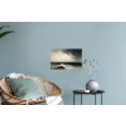 Zee - Rotsen - Storm Muursticker klein -plant