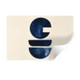 Vormen - Blauw - Abstract Muursticker klein -3d