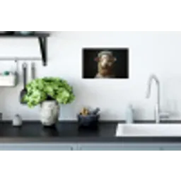 Schaap - Wol - Kok Muursticker klein -keuken