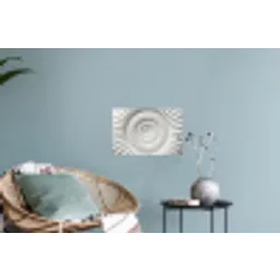 Schelp - Spiraal - Wit Muursticker klein -plant