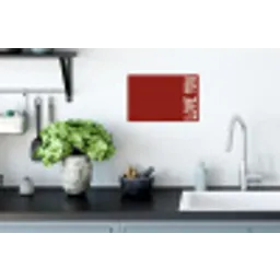 Schuin - Loveyou - Rood Muursticker klein -keuken