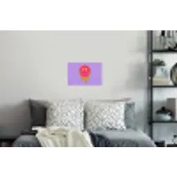 Smiley - Drip - Neon Muursticker klein -slaapkamer