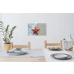 Zeester - Strand - Zee Muursticker klein -eettafel