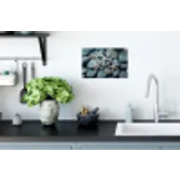 Zeesterren - Stenen - Wit Muursticker klein -keuken