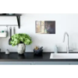 Stilleven - Vaas - Paastak Muursticker klein -keuken