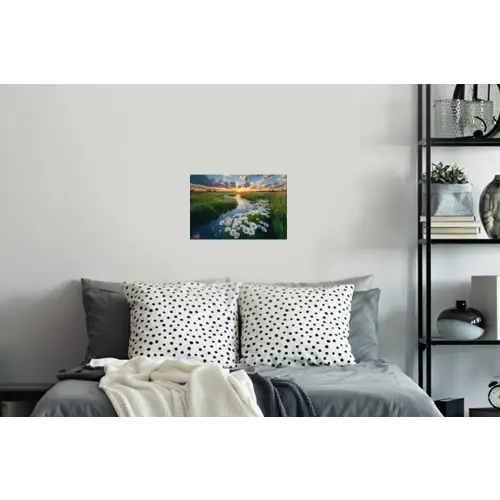 Beekje - Landschap - Margriet Muursticker klein -slaapkamer