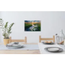 Beekje - Landschap - Margriet Muursticker klein -eettafel