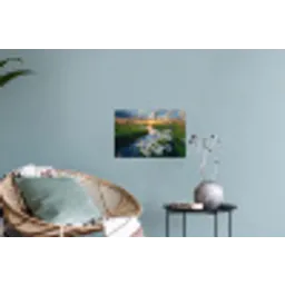 Beekje - Landschap - Margriet Muursticker klein -plant
