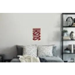 Sushi - Rood - Japandi - Decoratie Muursticker klein -slaapkamer