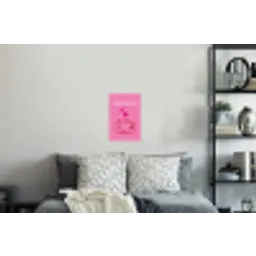 Thee - Roze - Valentijn - Tekst Muursticker klein -slaapkamer