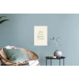 Tekst - Sierlijk - Letters - Groen Muursticker klein -plant