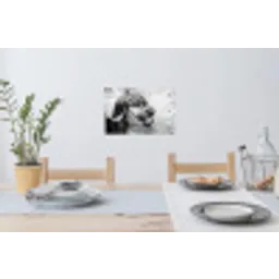 Tomaten - Chef - Zwart - Wit Muursticker klein -eettafel