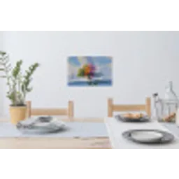 Boom - Seizoenen - Winter - Landschap Muursticker klein -eettafel