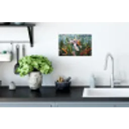 Schildpad - Zeewier - Mozaïek Muursticker klein -keuken