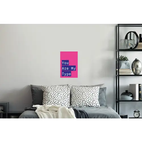 Valentijn - Tekst - Love Muursticker klein -slaapkamer