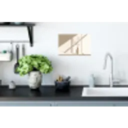 Vaas - Takken - Bessen - Minimalistisch Muursticker klein -keuken