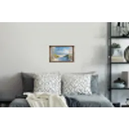 Doorkijk - Strand - Raam - Duinen - Zee Muursticker klein -slaapkamer