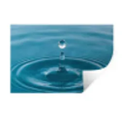 Waterdruppel - Water - Oppervlakte Muursticker klein -3d