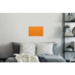 Water - Druppels - Oranje Muursticker klein -slaapkamer