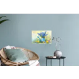 Gieter - Lavendel - Bloesems Muursticker klein -plant