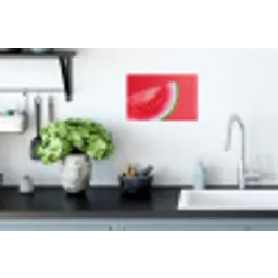 Watermeloen - Rood - Zomers Muursticker klein -keuken