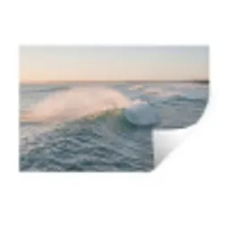 Golf - Zee - Water Muursticker klein -3d