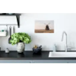 Windmolens - Landschap - Veld Muursticker klein -keuken